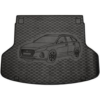 ACI HYUNDAI i30, 17- gumová vložka čierna do kufru s ilustráciou auta (Kombi) (8354X02C)