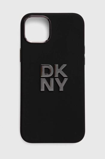 Puzdro na mobil Dkny  iPhone 15 Plus / 14 Plus 6.7" čierna farba, DKHCP15MSMCBSK,