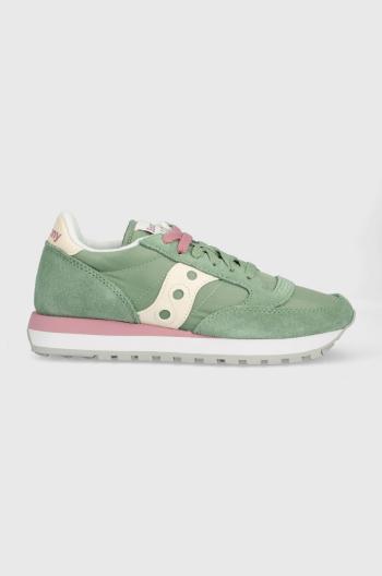 Tenisky Saucony JAZZ ORIGINAL zelená farba