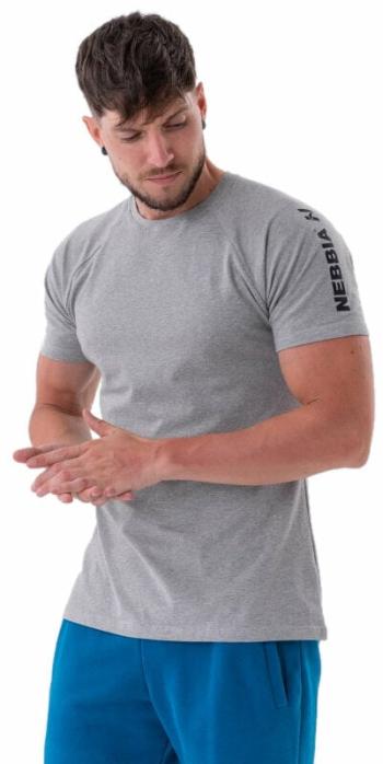 Nebbia Sporty Fit T-shirt Essentials Light Grey M