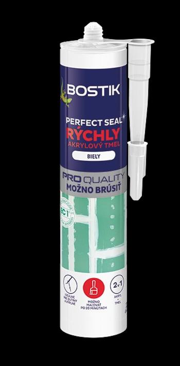 BOSTIK PERFECT SEAL AKRYL - Rýchly výplňový akrylový tmel biela 0,28 L