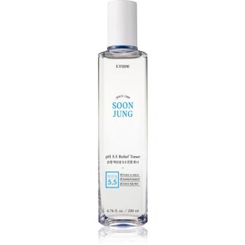 ETUDE SoonJung pH 5.5 Relief Toner upokojujúce pleťové tonikum pre regeneráciu a obnovu pleti 200 ml