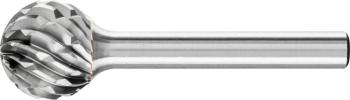 PFERD 21112987 frézovacie kolík  guľa  Dĺžka 54 mm Vonkajší Ø 16 mm Pracovná dĺžka 14 mm Ø hriadeľa 6 mm