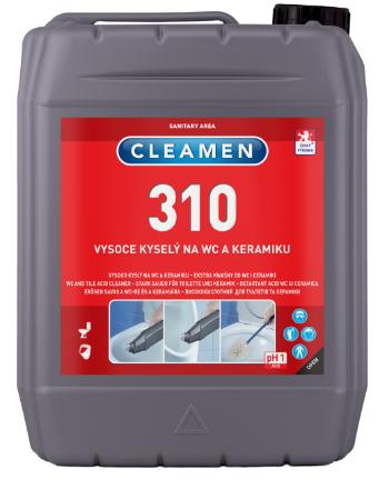 CLEAMEN 310 - Extra kyslý prostriedok na WC a keramiku 5 l