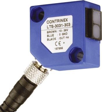 Reflexný optický snímač CONTRINEX LTS-3031-303, dosah 600 mm, konektor M8 3pol.