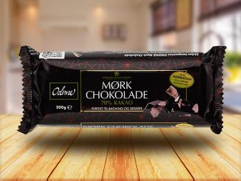 Extra horká čokoláda 70% pravá v tabuľke - bez konzervantov 200 g - Odense Marcipan