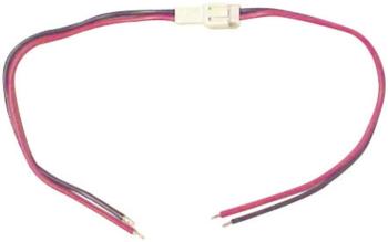 Modelcraft akumulátor kábel [1x MC zástčka, MC zásuvka - 2x kábel, otvorený koniec]  0.50 mm²  208282