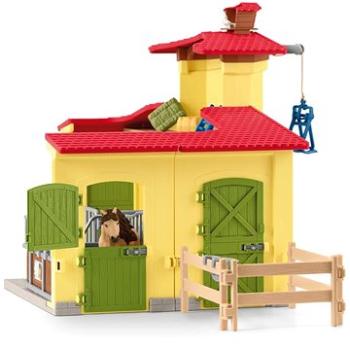 Schleich Box pre poníky s žrebcom islandského poníka 42609 (4059433652337)