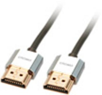 LINDY HDMI prepojovací kábel #####HDMI-A Stecker, #####HDMI-A Stecker 2.00 m sivá 41672 high speed HDMI s ethernetom, vo
