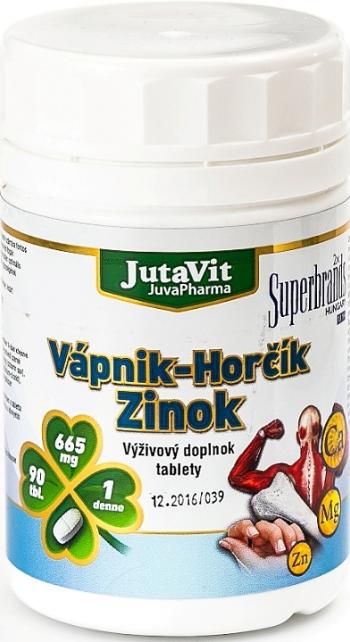 Jutavit Vápnik Horčík Zinok 90 tabliet