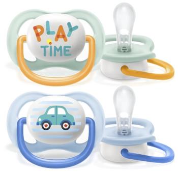 Philips AVENT Cumlík Ultra air play 0-6m chlapec 2 ks