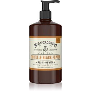 Scottish Fine Soaps Men’s Grooming Thistle & Black Pepper umývací gél na telo a vlasy 500 ml