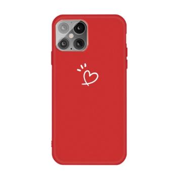 CUTE Silikónový obal Apple iPhone 12 mini červený