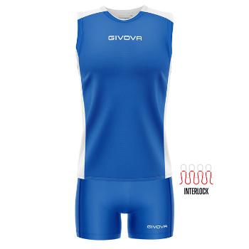 KIT VOLLEY PIPER AZZURRO/BIANCO Tg. L