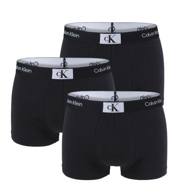 Calvin Klein - boxerky 3PACK 1996 modern cotton stretch black combo - limitovaná edícia-XXL (111-115 cm)