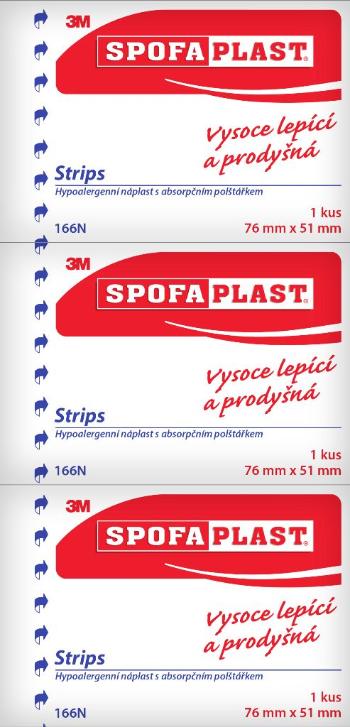 3M Spofaplast 166N Strips