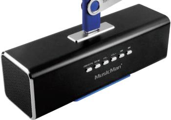 Technaxx MusicMan MA Lautsprecher  mini reproduktor AUX, FM rádio, USB, SD čierna