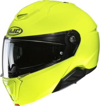 HJC i91 Solid Fluorescent Green 3XL Prilba