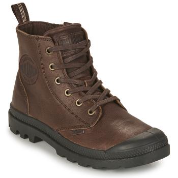 Palladium  PAMPA ZIP LTH ESS  Polokozačky Hnedá