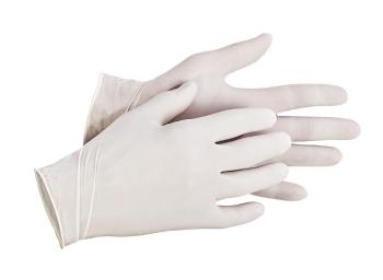 LOON rukavice JR latexové púdrova - XL