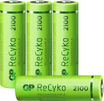 GP Batteries ReCyko+ HR06 tužkový akumulátor typu AA  Ni-MH 2100 mAh 1.2 V 4 ks