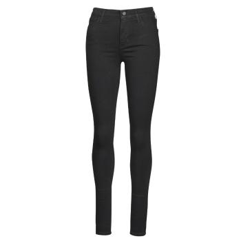 Levis  720 HIRISE SUPER SKINNY  Džínsy Skinny Čierna