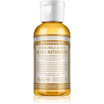 Dr. Bronner’s Sandalwood & Jasmine tekuté univerzálne mydlo 60 ml