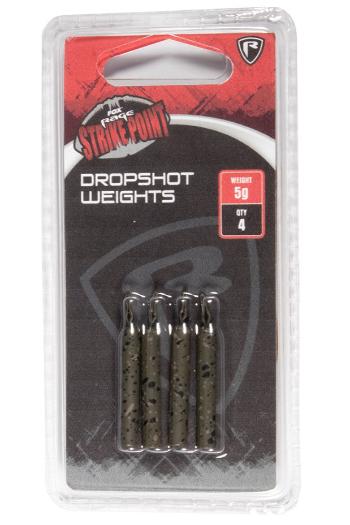 Rage strike závažíčka strike point dropshot weight - 7 g 4 ks