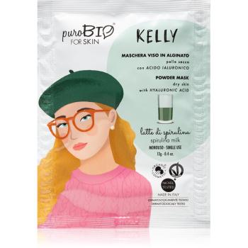 puroBIO Cosmetics Kelly Spirulina zlupovacia maska 13 g