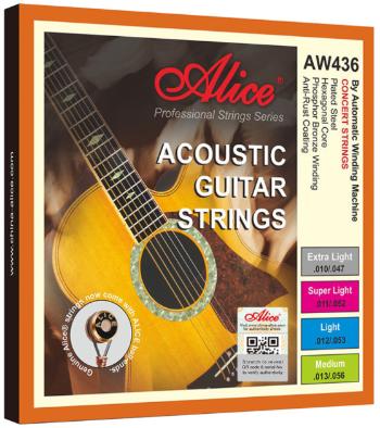 Alice AW436P-L Acoustic Guitar Strings, Light