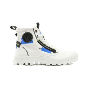 Palladium  Pampa hi re-craft  Čižmy Biela