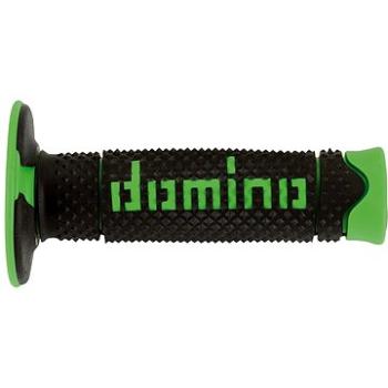 Domino gripy A260 offroad dĺžka 120 mm, čierno-zelené (M018-151)