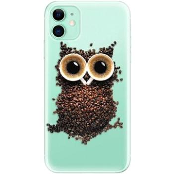 iSaprio Owl And Coffee na iPhone 11 (owacof-TPU2_i11)