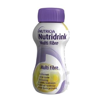 Nutridrink Multi Fibre s vanilkovou príchuťou 4x200ml