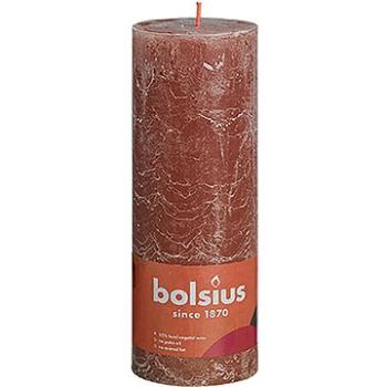 BOLSIUS rustikálna stĺpová semišovo hnedá 190 × 68 mm (8717847143020)