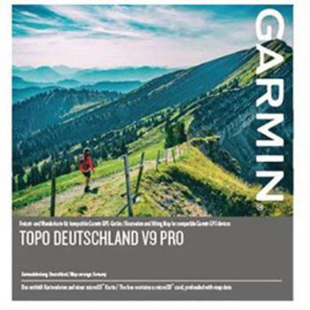 Garmin TOPO Germany v9 PRO turistická outdoorová mapa kolo, geocaching, lyže, turistika Německo