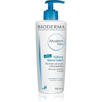 Bioderma Atoderm Cream vyživujúci telový krém pre normálnu až suchú citlivú pokožku s parfumáciou 500 ml