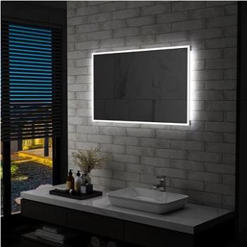 Kúpeľňové nástenné zrkadlo s LED osvetlením 100 × 60 cm (144728)