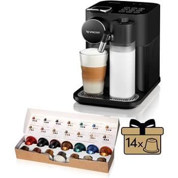 NESPRESSO DeLonghi Gran Lattissima Black EN640.B + ZDARMA Voucher Poukaz na kávu Nespresso v hodnote 40 €