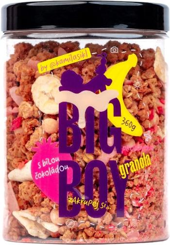 BIG BOY Proteínová granola s bielou čokoládou bude od @kamilasikl. 360 g