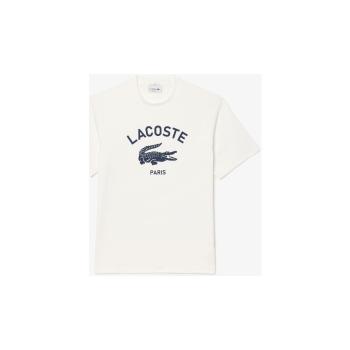 Lacoste  TH2733  Tričká s krátkym rukávom Biela