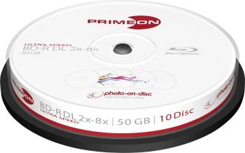 Primeon 2761312 Blu-ray BD-R DL 50 GB 10 ks vreteno možnosť potlače