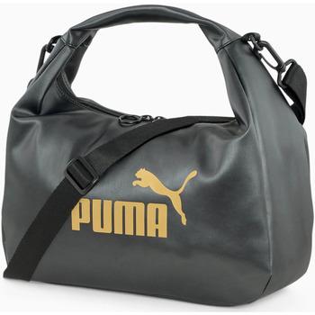 Puma  Športové tašky Core Up Hobo Bag  Čierna