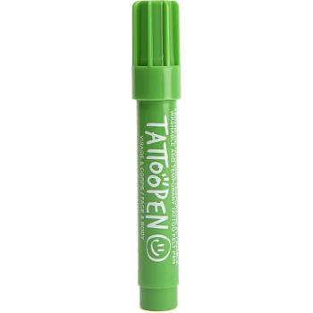 Nailmatic Tattoo Pen tetovacie pero na tvár a telo Green 1 ks