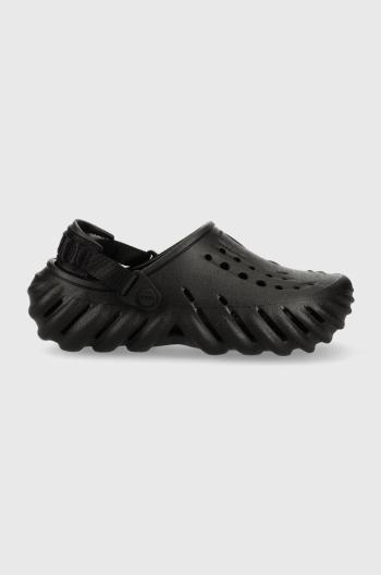 Šľapky Crocs Echo Clog čierna farba, 207937