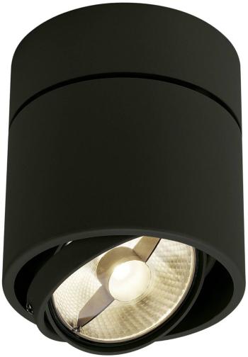 SLV 117160 Kardamod stropné svetlo halogénová žiarovka GU10  75 W čierna (matná)