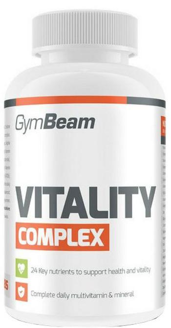 GymBeam Multivitamín Vitality Complex unflavored 120 tabliet