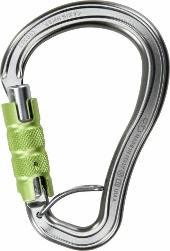 Climbing Technology Axis HMS TGL Carabiner Grey/Silver/Green