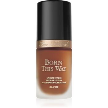 Too Faced Born This Way Flawless Coverage Natural Finish Foundation krycí make-up pre prirodzený vzhľad odtieň Spiced Rum 30 ml