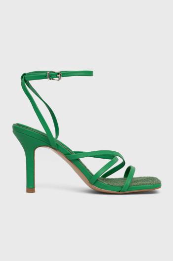 Sandále Answear Lab zelená farba